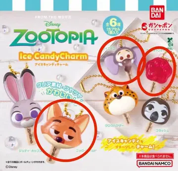 주토피아 아이스 캔디 참 3종 세트