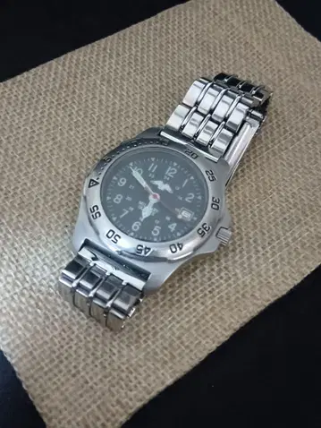 [ 손목시계 ] 밀리터리 워치 스위스산 흠집 제거 수리 완료