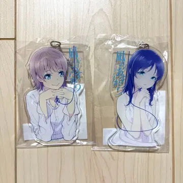 유리의 꽃잎 아크릴 키링 카나메 치사키