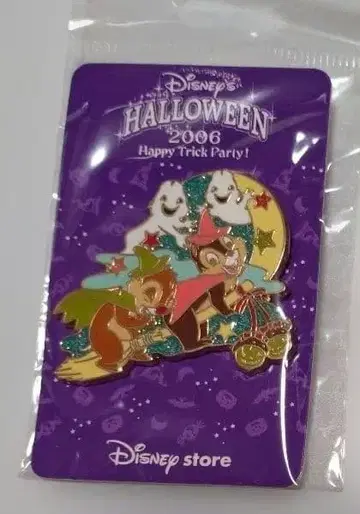 디즈니 스토어 핀 배지 칩과 데일