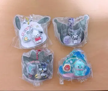 산리오 캐릭터즈 패키지 참 4개 세트