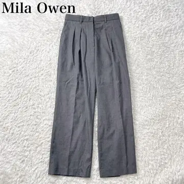 미라 오웬 로우웨스트 2턱 댄디 팬츠 최근 모델