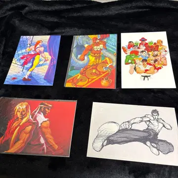 스트리트 파이터전 엽서