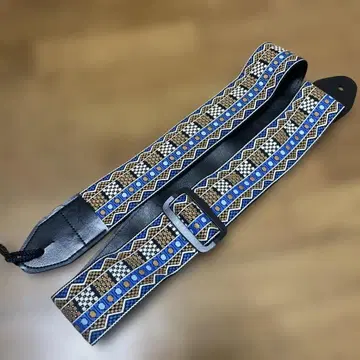 기하학 패턴 기타 스트랩