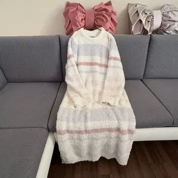 gelato pique 보더 무늬 룸 원피스