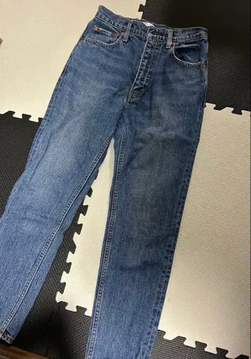 MOUSSY 스트레이트 데님 사이즈 24