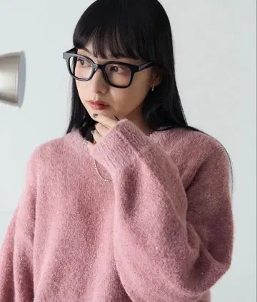 스팽글 니트 풀오버