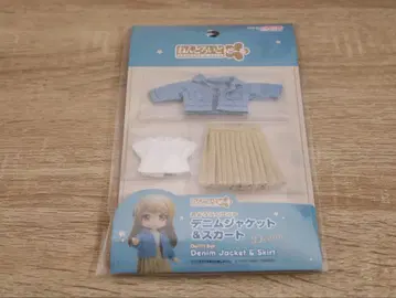 넨도로이드돌 의상 세트 데님 자켓 & 스커트