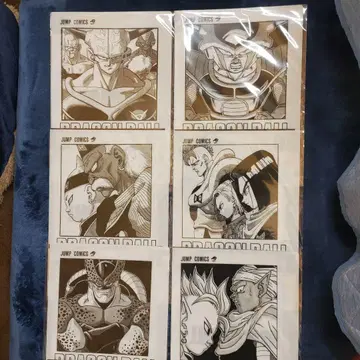 드래곤볼 제일복권 40th G상 클리어 파일 세트 7매