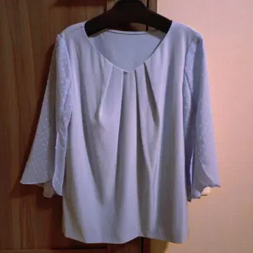 핑키앤다이안 칠부 소매 블라우스