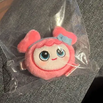 TWICE LOVELYS 봉제 인형 헤어핀 GiGO 한정판 모모