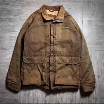 [ 90's ] AIGLE 밀리터리 빈티지 브라운 L 사이즈 자켓