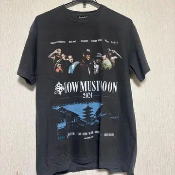 SupplierR SHOW MUST GO ON 2024 T셔츠 L