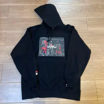SAPEuR BIG3 후드티 블랙