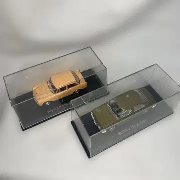 일본산 명차 컬렉션 1/43 스바루 1000 파프리카 2대 세트