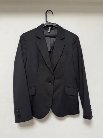 LES MUES 블랙 정장 자켓
