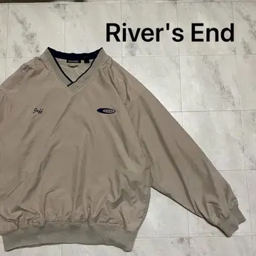 리버스 엔드 나일론 자켓 윈드브레이커 기업 로고 자수 로고