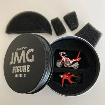 피규어 1/64 남성&바이크