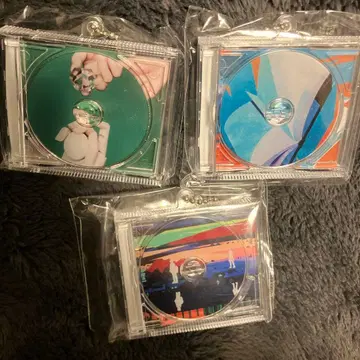 오이시쿠루 멜론 가챠 CD 자켓 키링