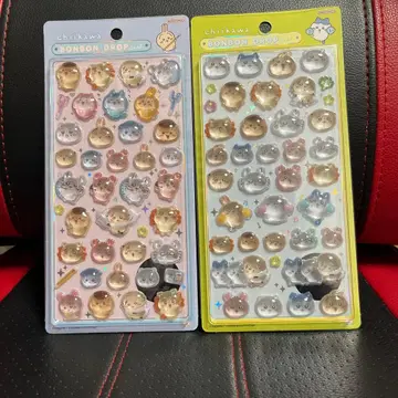 치이카와 (먼작귀) 모자 꽁지 드롭 씰 정품