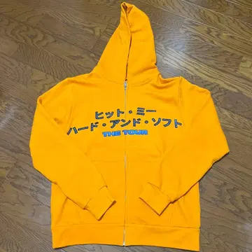 빌리 아이리쉬 콘서트 후드티 M 오렌지 굿즈 2025 도쿄