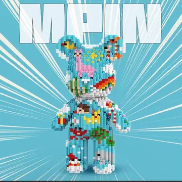 곰 빌딩 블록 4500 피스 [미사용 새상품]