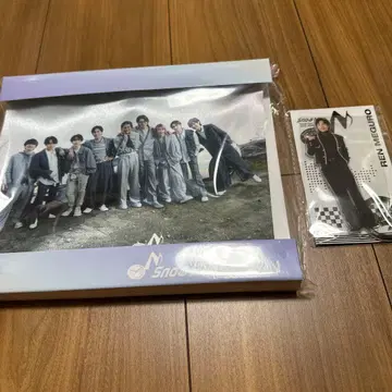 Snow Man 집합 태피스트리와 메구로 렌 아크릴 스탠드