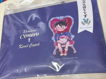 명탐정 코난 x 카렐 차펙 콜라보 티 파우치