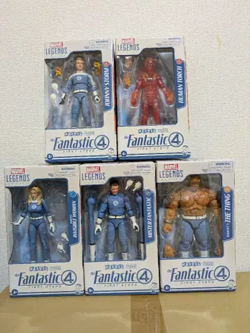 마블 레전드 판타스틱 포 5체 세트 미개봉 새상품