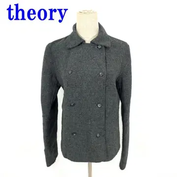 띠어리 테일러드 자켓 그레이 울 나일론 2 C4364