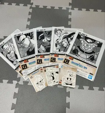 제일복권 드래곤볼 40th 코믹 클리어 파일 장면 스티커