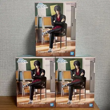 3년 Z반 긴파치 선생님 데스크 피규어 타카스기 신스케 피규어 3종 세트