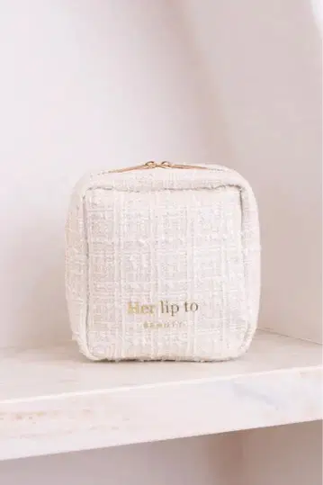 하립투 트위드 파우치