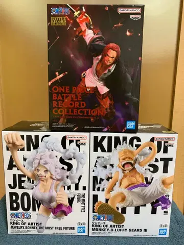 원피스 루피 & 보니 & 샹크스 피규어 3종 세트