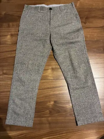 [ 새상품급 ] BEAMS 그레이 울 네프 트위드 슬랙스