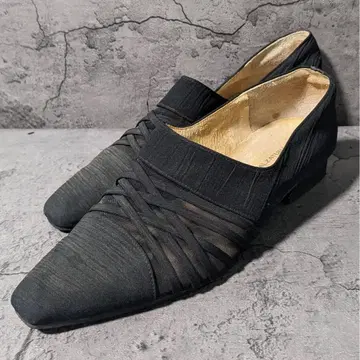 [ agora ] 아고라 (23.0) 시스루 여성용 블랙 펌프스