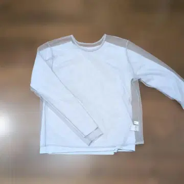 완판템 스타일믹서 시어 레이어드 상의