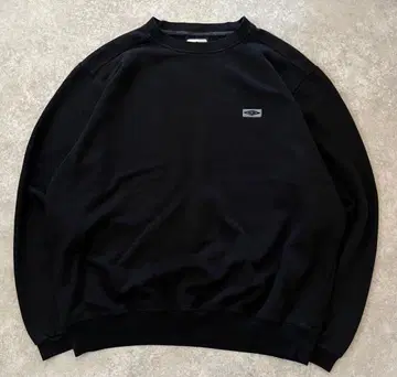 00s 엄브로 UMBRO 맨투맨 원포인트 로고 자수