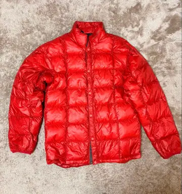 레드 퀼팅 다운 자켓 mont-bell 몽벨