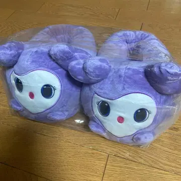 트와이스 러블리즈 봉제 인형 슬리퍼 사나 보라색