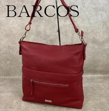 [ 미사용 ] BARCOS 발코스 A4 대응 소가죽 3웨이 숄더백