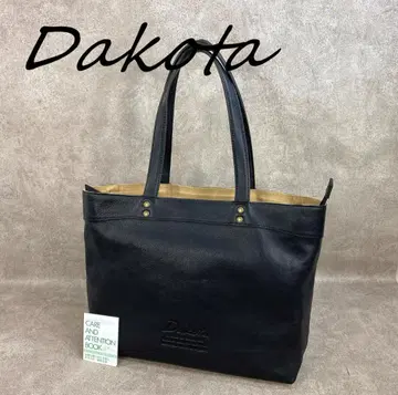 [ 미사용 ] DAKOTA 다코타 제너럴 A4 대응 소가죽 토트백