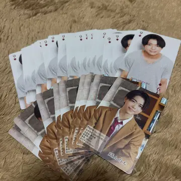 소년 닌자 오리야마 나오 카드놀이 카드 28장 달력 카드 9장