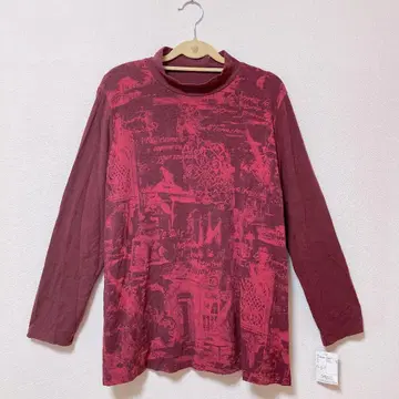 [미사용 새상품] MISSEL 미제르 튜닉 티셔츠 기모 소재 3L