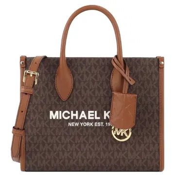 MICHAEL KORS 브라운 핸드백