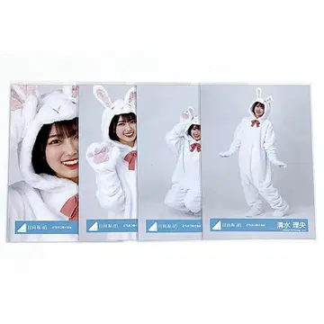 히나타자카46 시미즈 리오 브로마이드 컴프 동물 인형옷