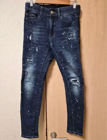 아담스 저글러 RGT 스키니 데님 다크 블루