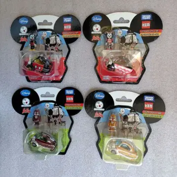 [ 미개봉 ] 디즈니 모터스 탭 큐빅 마우스 4개 묶음 판매