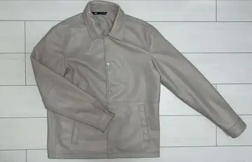 ZARA 남성용 페이크 가죽 자켓