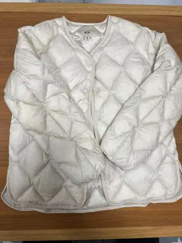UNIQLO 울트라 라이트 다운 화이트 S